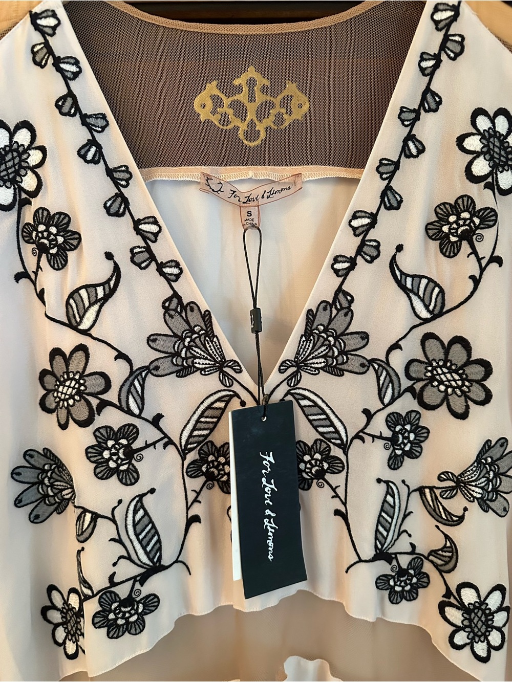 NWT For Love & Lemons Niccola Maxi - Picture 2 of 6